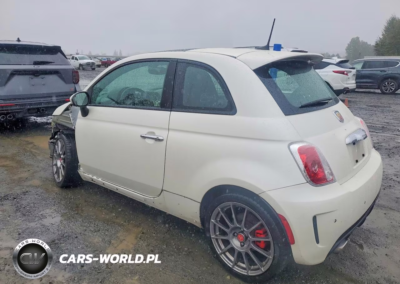 2017 Fiat 500 Abarth VIN:3C3CFFFH6HT661854 - 2
