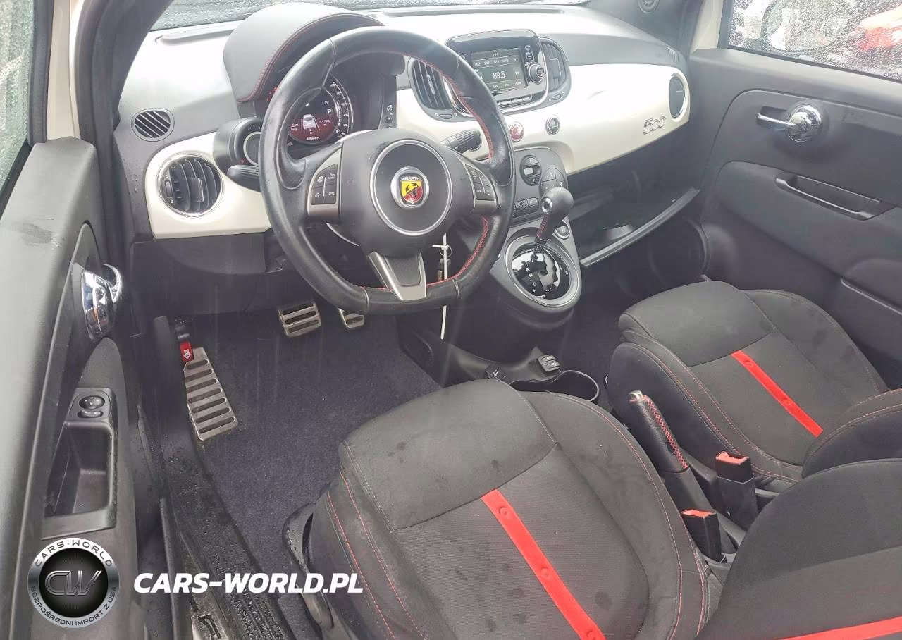 2017 Fiat 500 Abarth VIN:3C3CFFFH6HT661854 - 8