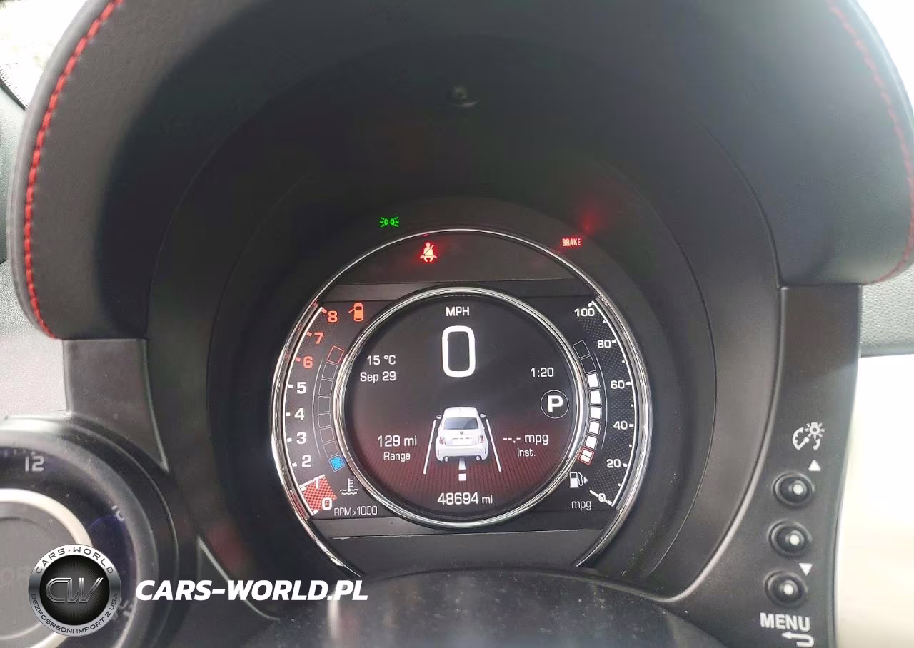 2017 Fiat 500 Abarth VIN:3C3CFFFH6HT661854 - 9