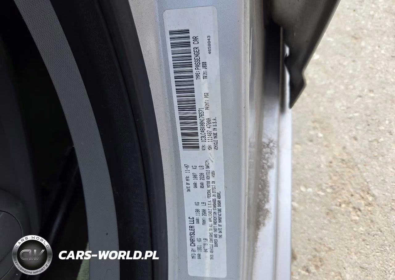 2008 Chrysler Sebring Lx VIN:1C3LC46K08N176571 - 12