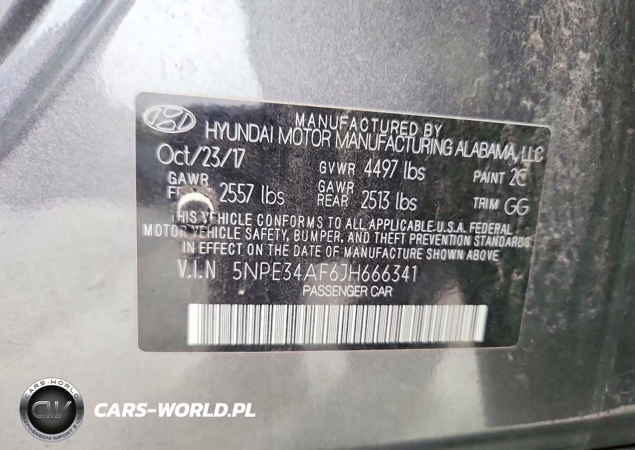 2018 Hyundai Sonata Sel VIN:5NPE34AF6JH666341 - 12