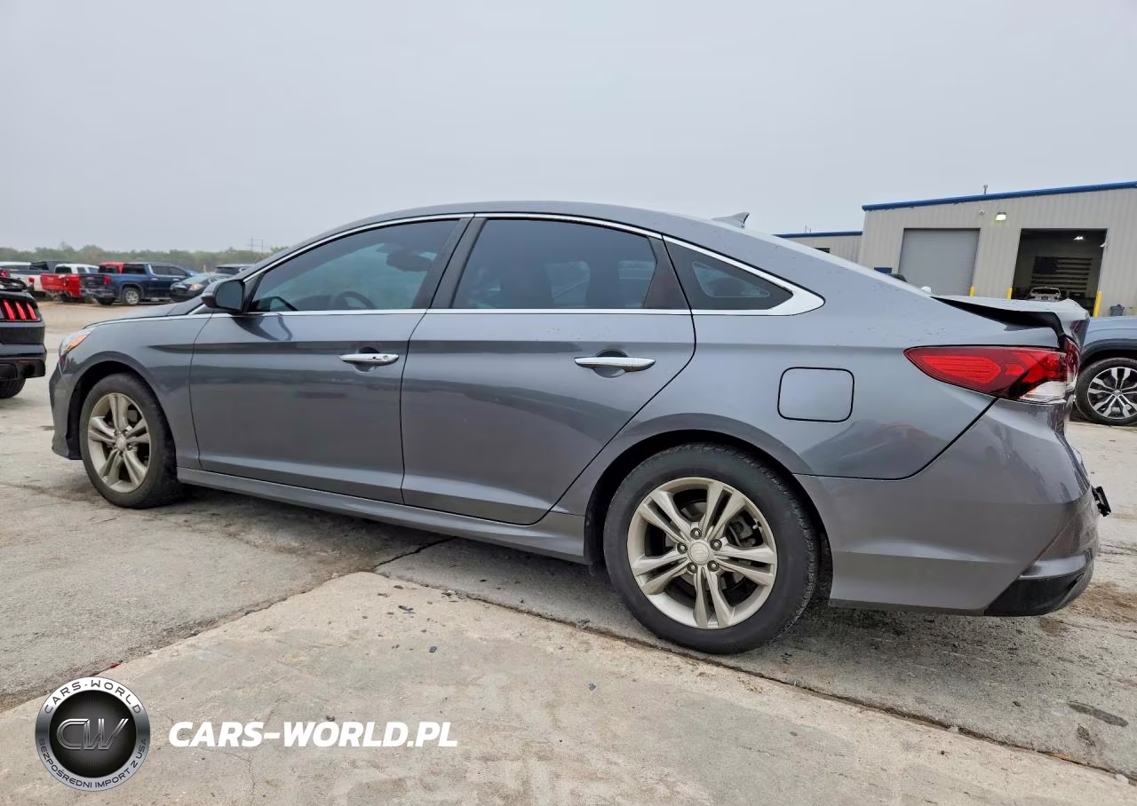 2018 Hyundai Sonata Sel VIN:5NPE34AF6JH666341 - 2