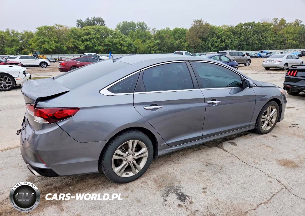 2018 Hyundai Sonata Sel VIN:5NPE34AF6JH666341 - 3