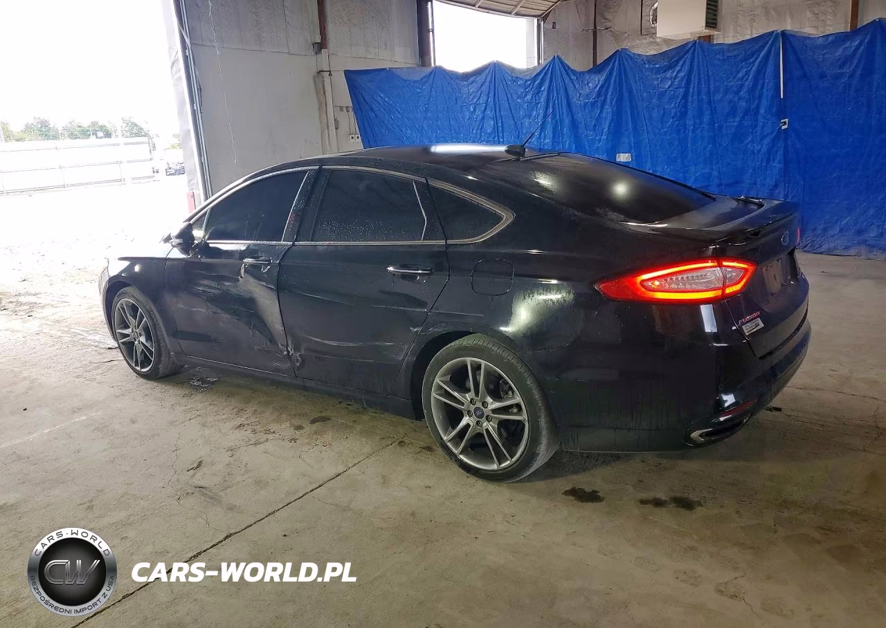 2016 Ford Fusion Titanium VIN:3FA6P0K90GR140227 - 2
