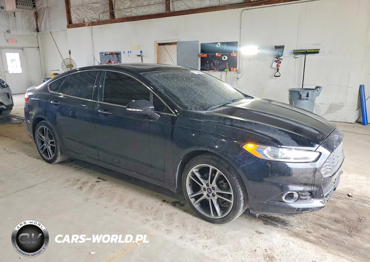2016 Ford Fusion Titanium VIN:3FA6P0K90GR140227 - 4