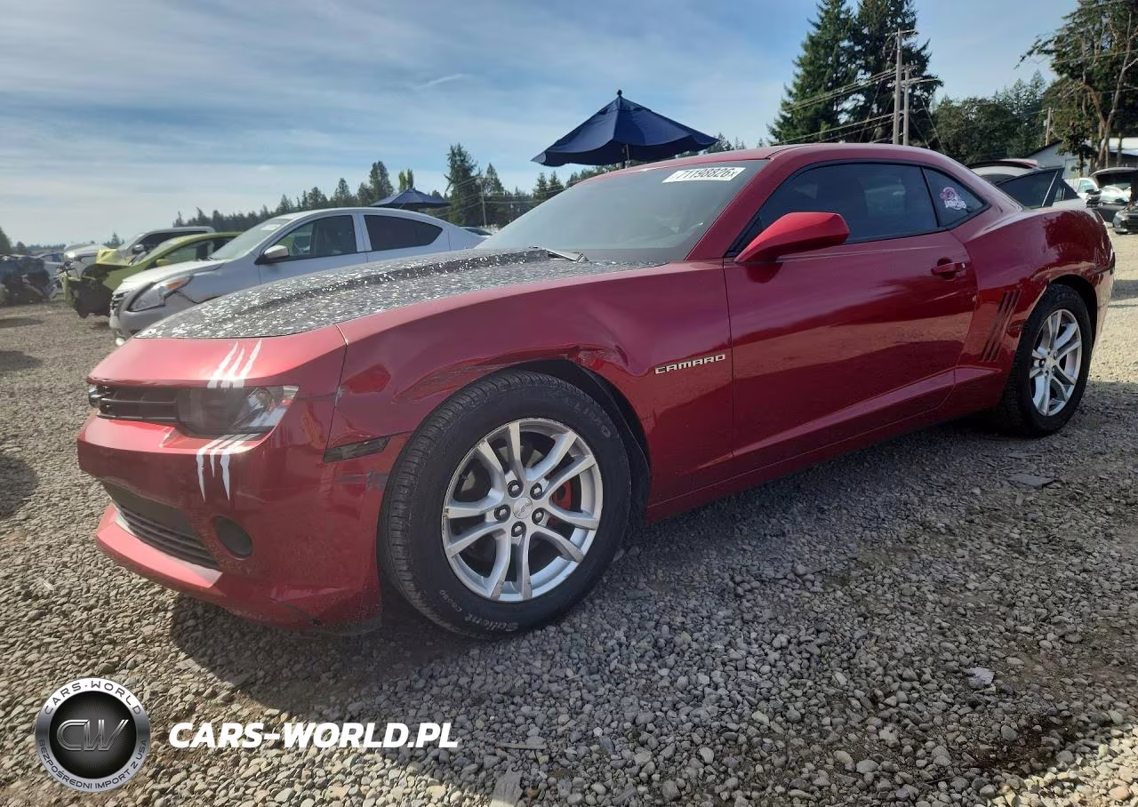 2015 Chevrolet Camaro Lt VIN:2G1FD1E30F9110075 - 1