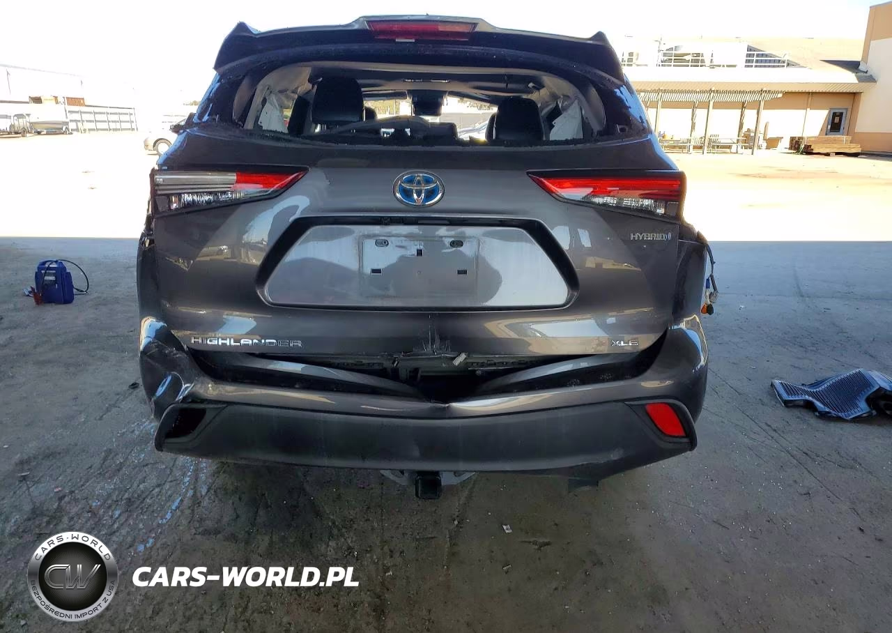 2021 Toyota Highlander Hybrid Xle VIN:5TDHBRCH6MS517230 - 6