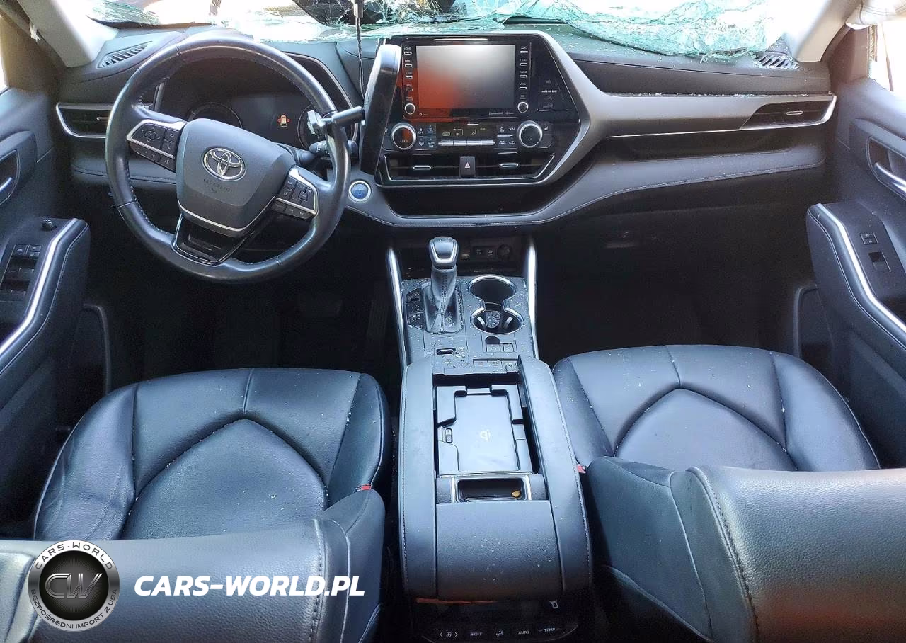 2021 Toyota Highlander Hybrid Xle VIN:5TDHBRCH6MS517230 - 8