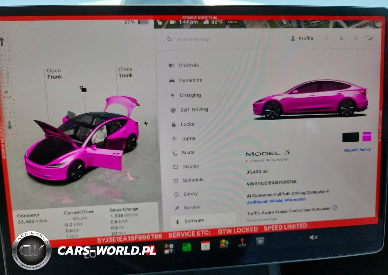 2025 Tesla Model 3 VIN:5YJ3E1EA1SF966786 - 9