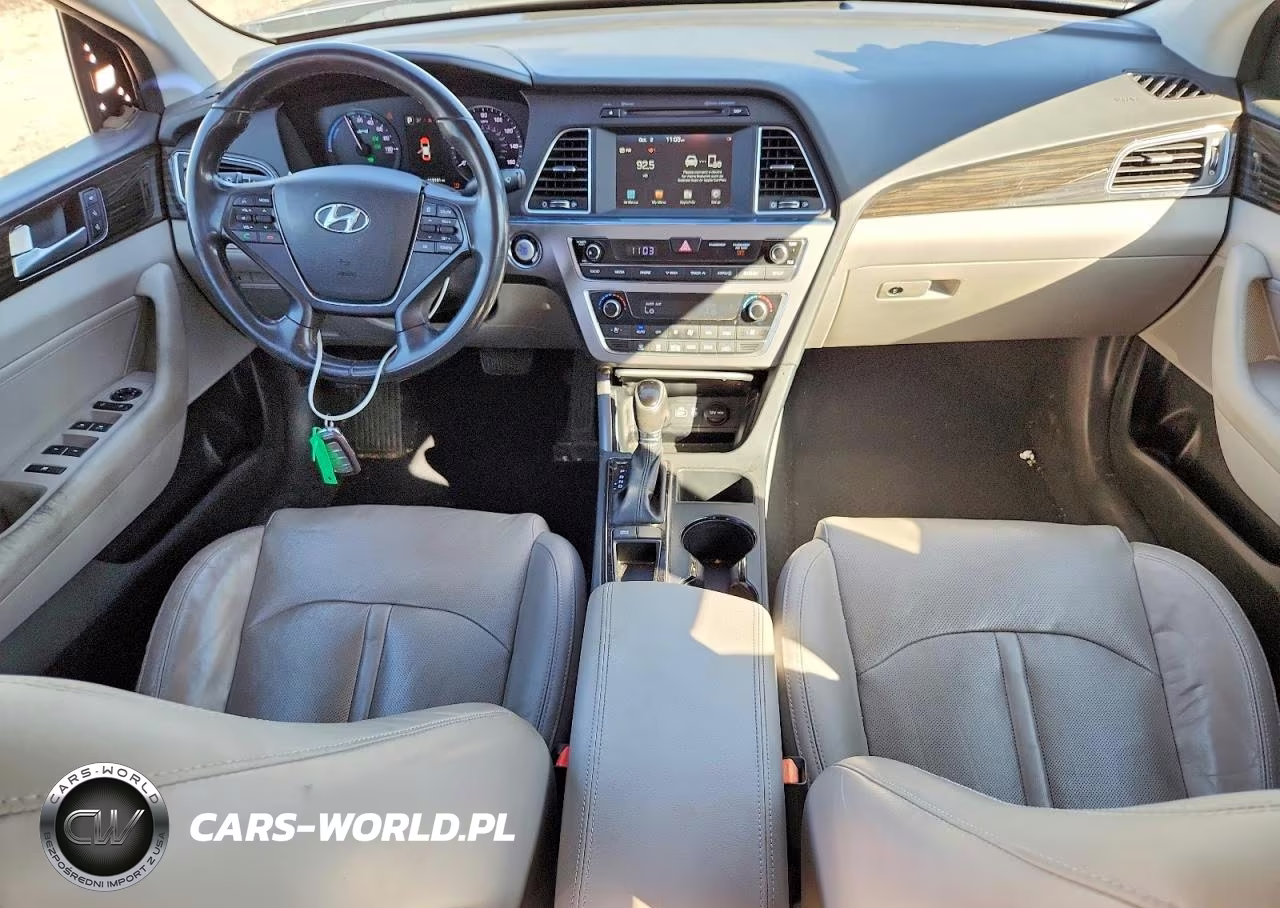 2017 Hyundai Sonata Hybrid Limited VIN:KMHE34L37HA067092 - 8