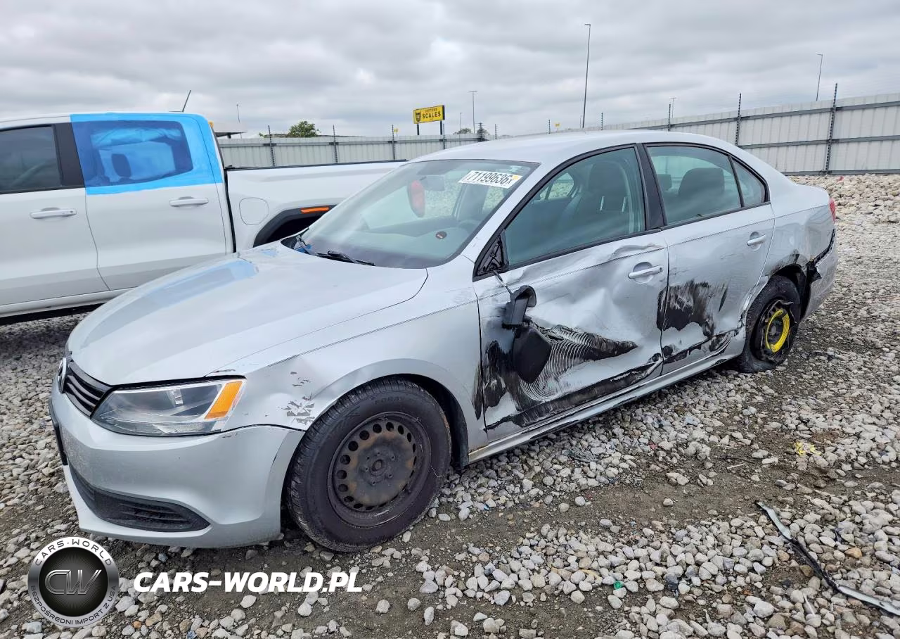 2013 Volkswagen Jetta Base VIN:3VW2K7AJ9DM271853 - 1