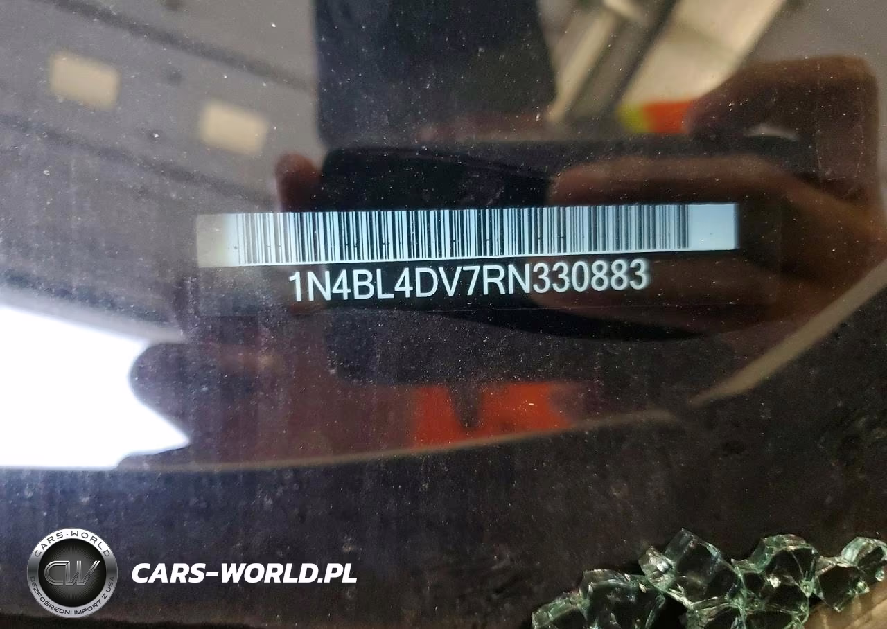 2024 Nissan Altima Sv VIN:1N4BL4DV7RN330883 - 12