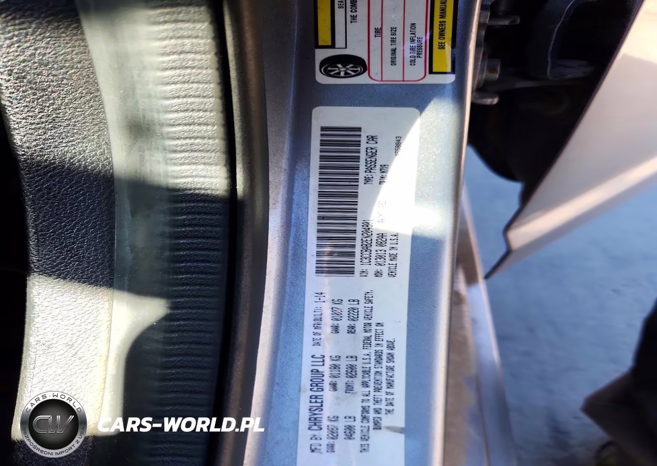 2014 Chrysler 200 Lx VIN:1C3CCBAB2EN204801 - 12