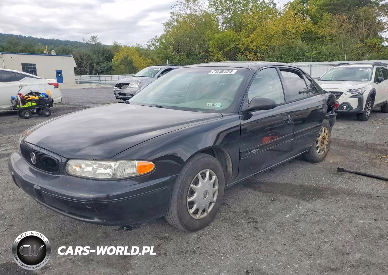 2001 Buick Century Custom VIN:2G4WS52J911251057 - 1