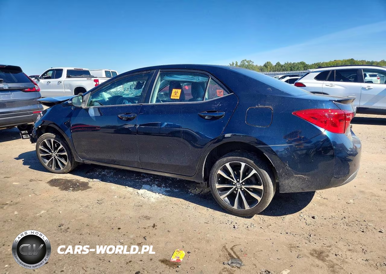 2017 Toyota Corolla Se VIN:2T1BURHEXHC896763 - 2