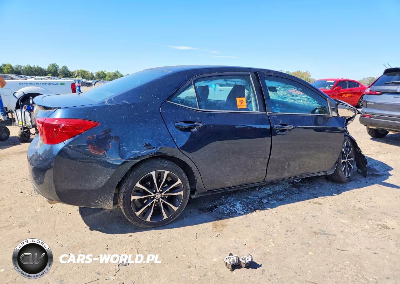 2017 Toyota Corolla Se VIN:2T1BURHEXHC896763 - 3
