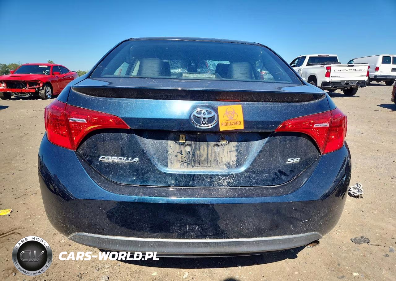 2017 Toyota Corolla Se VIN:2T1BURHEXHC896763 - 6
