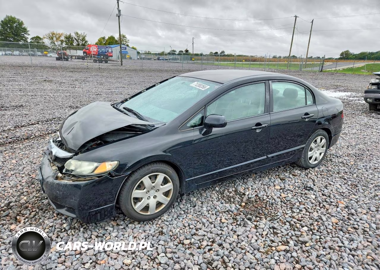 2009 Honda Civic Lx VIN:2HGFA16519H363823 - 1