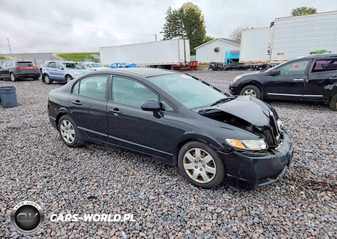 2009 Honda Civic Lx VIN:2HGFA16519H363823 - 4