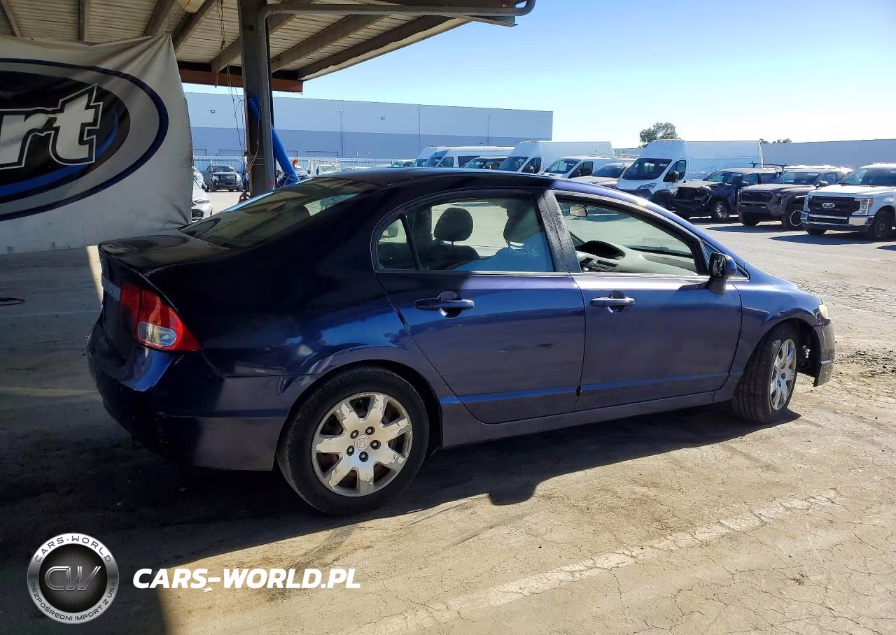 2009 Honda Civic Lx VIN:2HGFA16539H514807 - 3