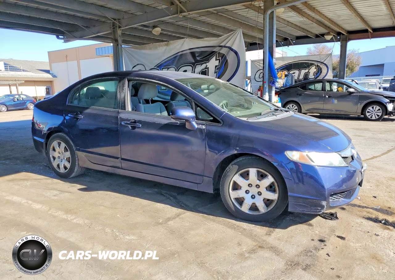 2009 Honda Civic Lx VIN:2HGFA16539H514807 - 4