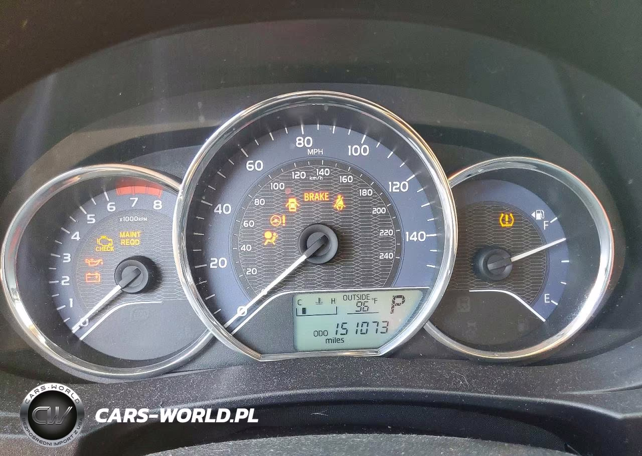 2014 Toyota Corolla Le Plus VIN:5YFBURHE4EP127929 - 9