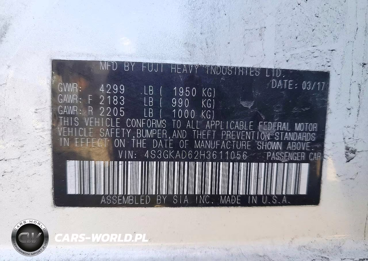 2017 Subaru Impreza Premium Plus VIN:4S3GKAD62H3611056 - 13
