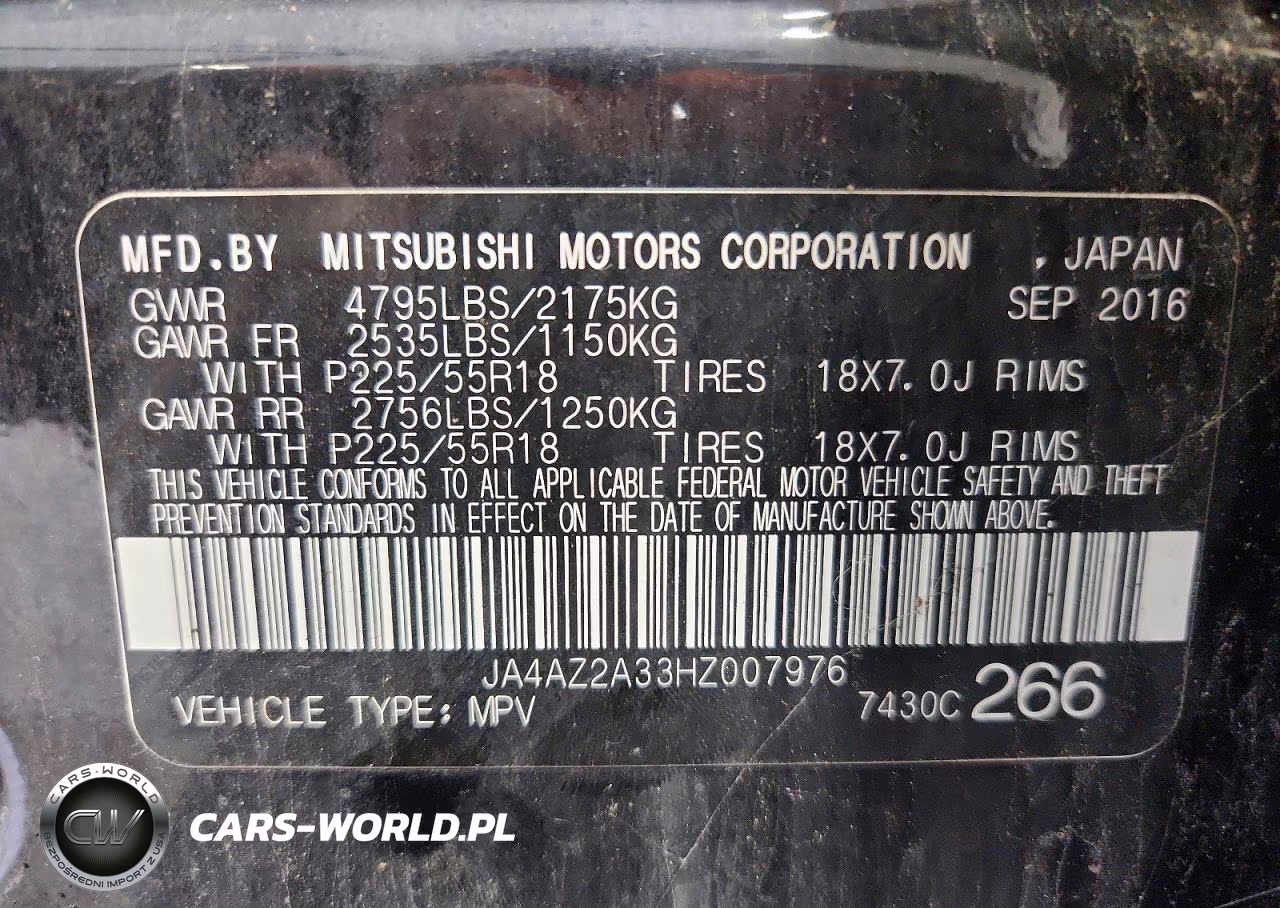 2017 Mitsubishi Outlander Es VIN:JA4AZ2A33HZ007976 - 13