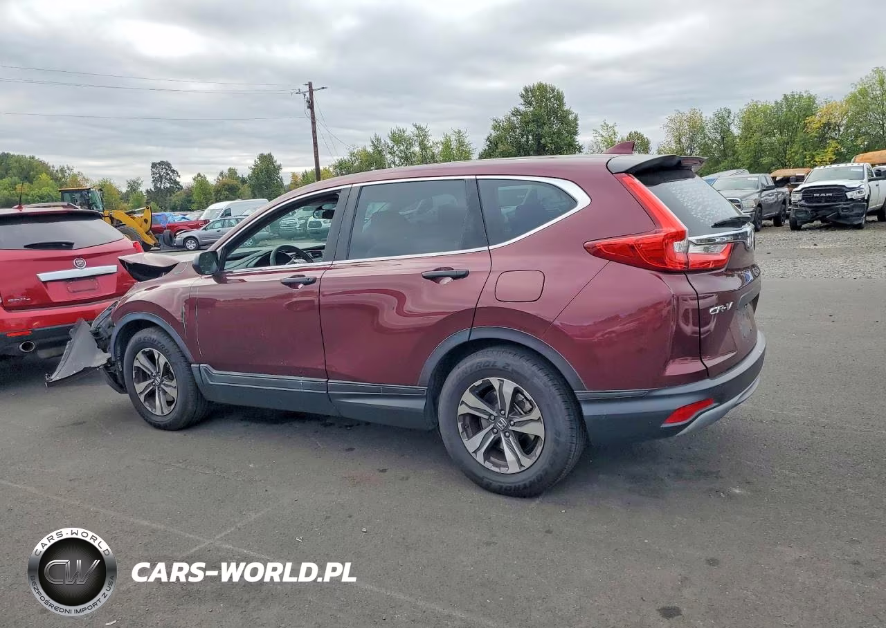 2017 Honda Cr-V Lx VIN:2HKRW5H34HH400370 - 2
