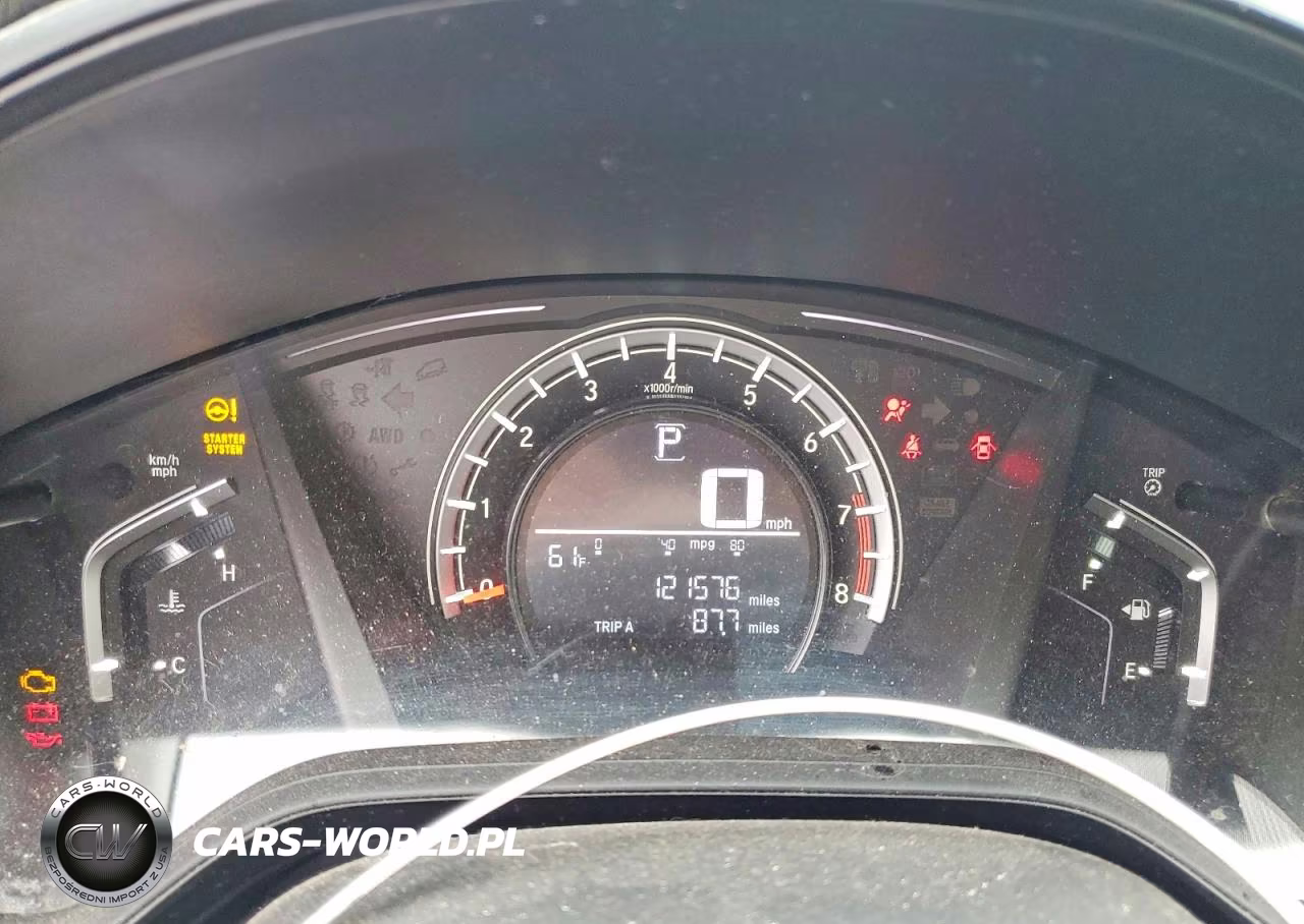 2017 Honda Cr-V Lx VIN:2HKRW5H34HH400370 - 9