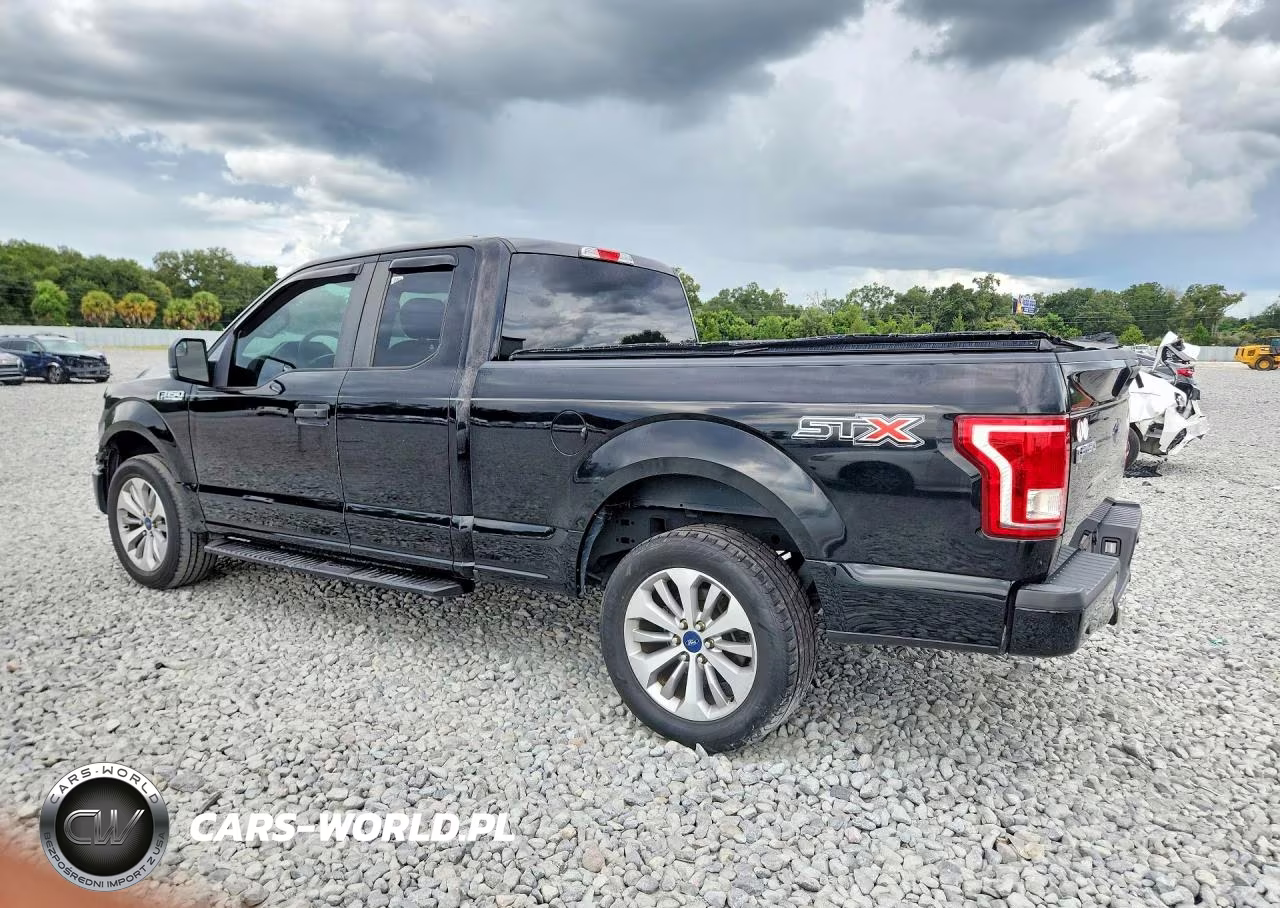 2017 Ford F150 Super Cab VIN:1FTEX1CF3HKE33853 - 2