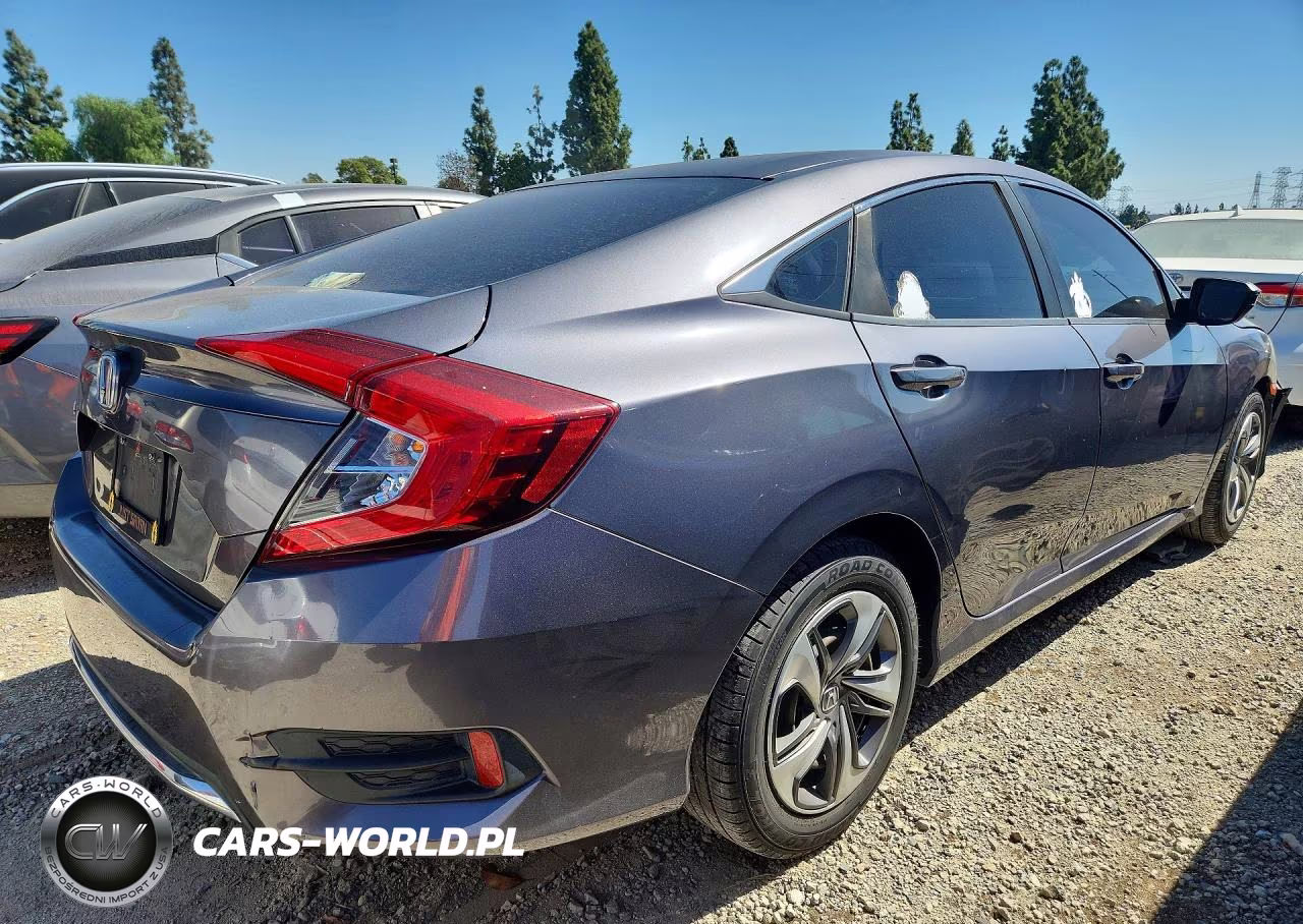 2021 Honda Civic Lx VIN:2HGFC2F69MH523948 - 3