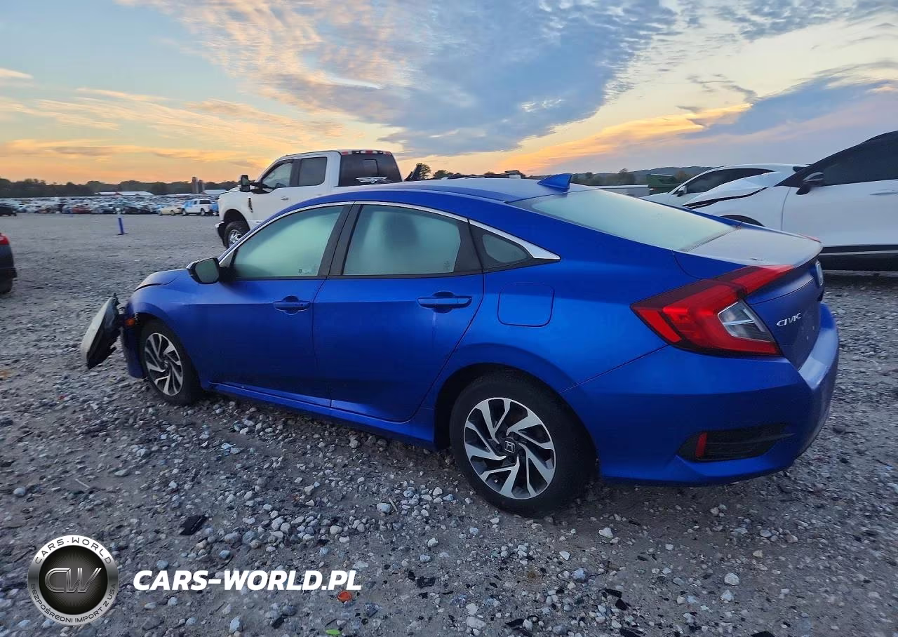 2018 Honda Civic Ex VIN:19XFC2F77JE018070 - 2