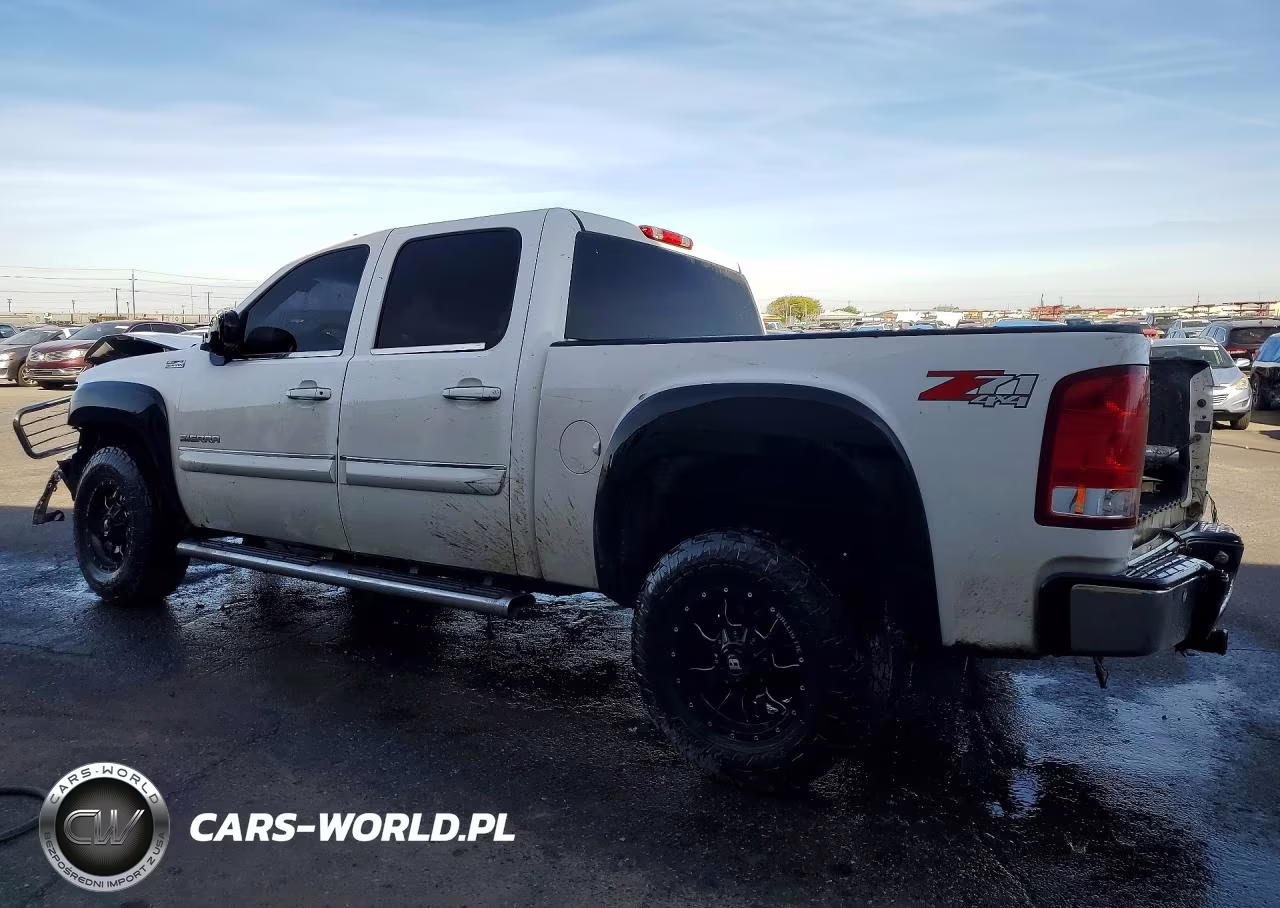 2010 GMC Sierra K1500 Slt VIN:3GTRKWE3XAG176221 - 2