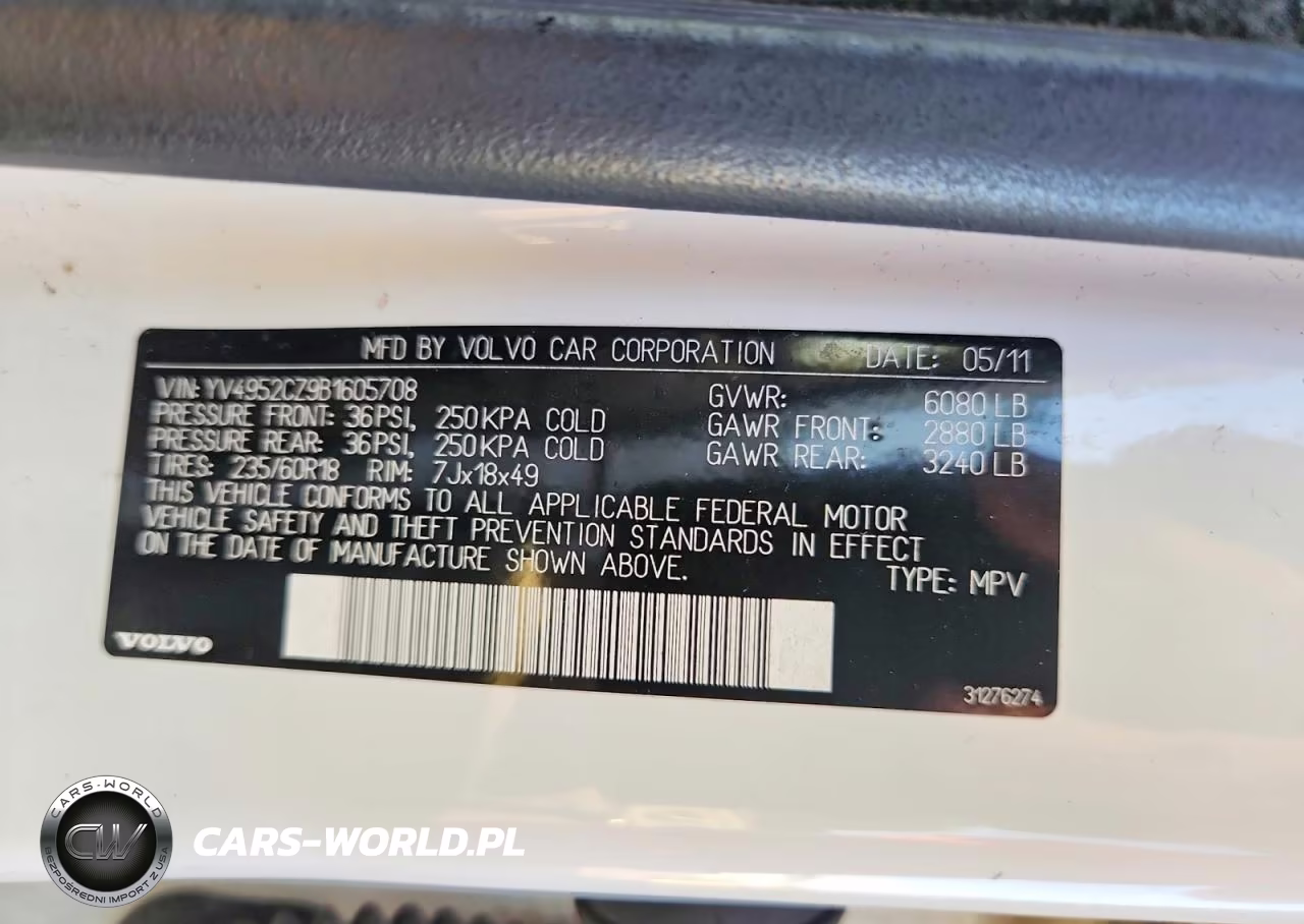 2011 Volvo Xc90 3.2 VIN:YV4952CZ9B1605708 - 14