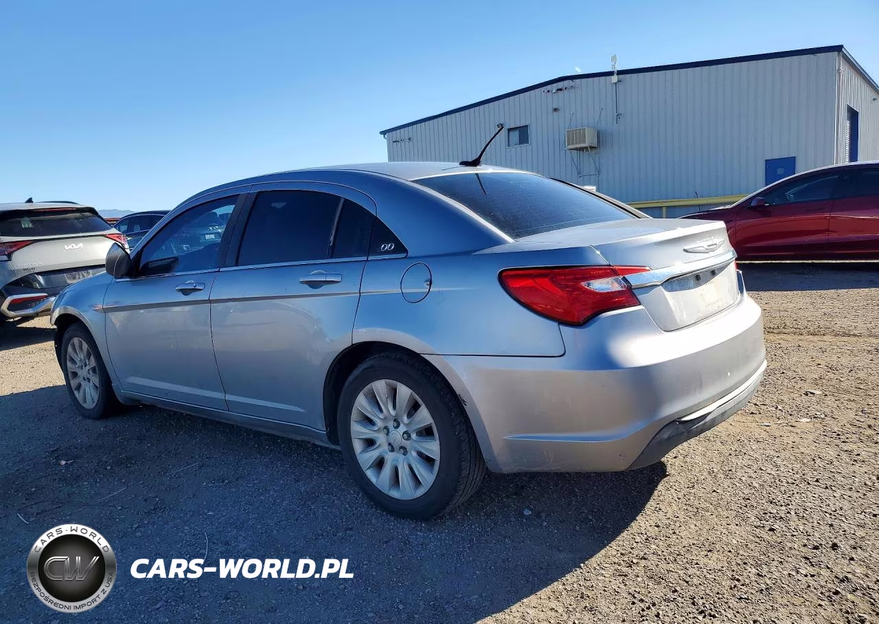 2013 Chrysler 200 Lx VIN:1C3CCBAB3DN647313 - 2