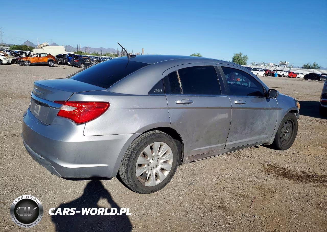 2013 Chrysler 200 Lx VIN:1C3CCBAB3DN647313 - 3
