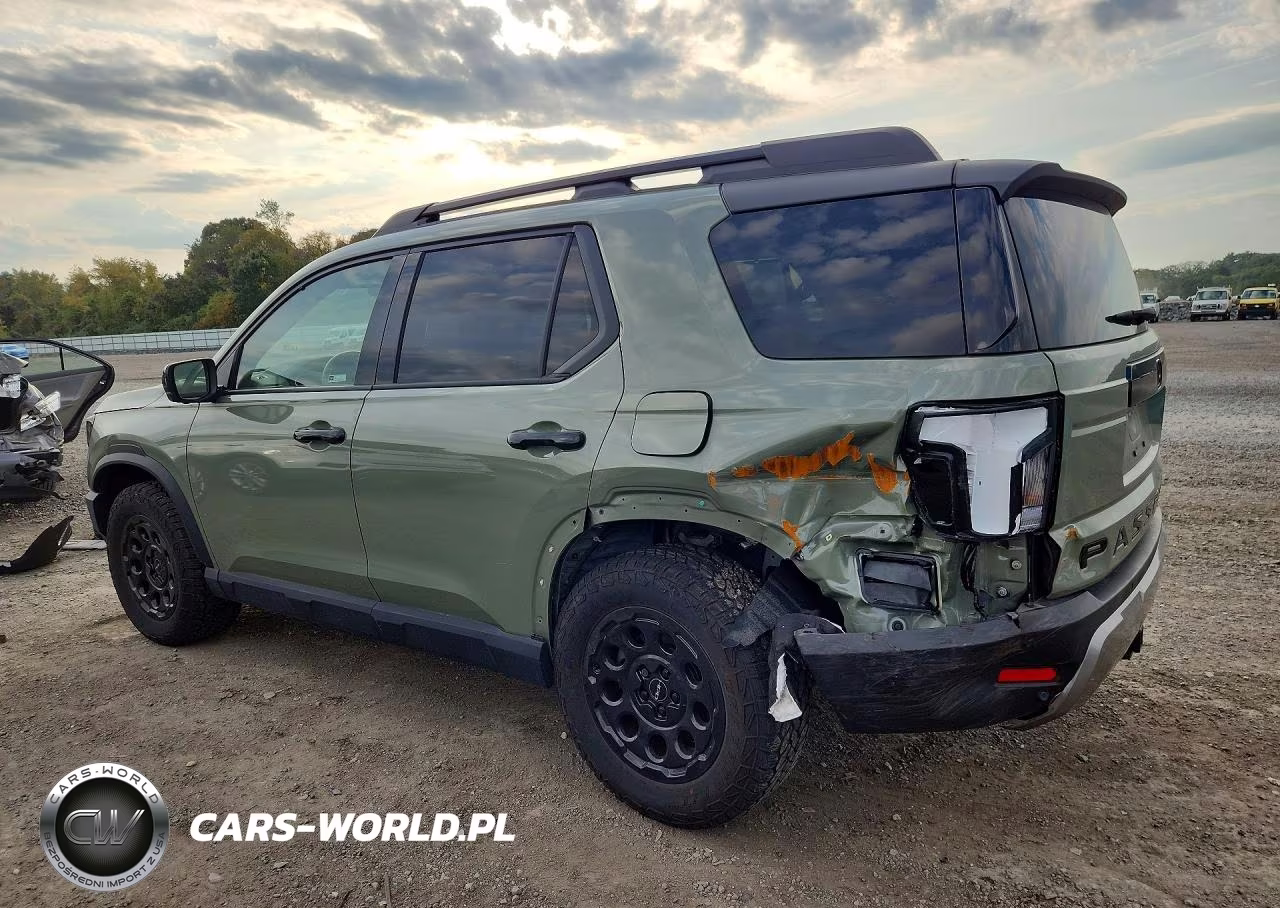 2026 Honda Passport Trailsport Elite VIN:5FNYF9H82TB012267 - 2