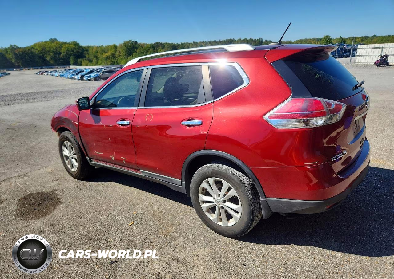2015 Nissan Rogue Sv VIN:5N1AT2MV3FC756373 - 2