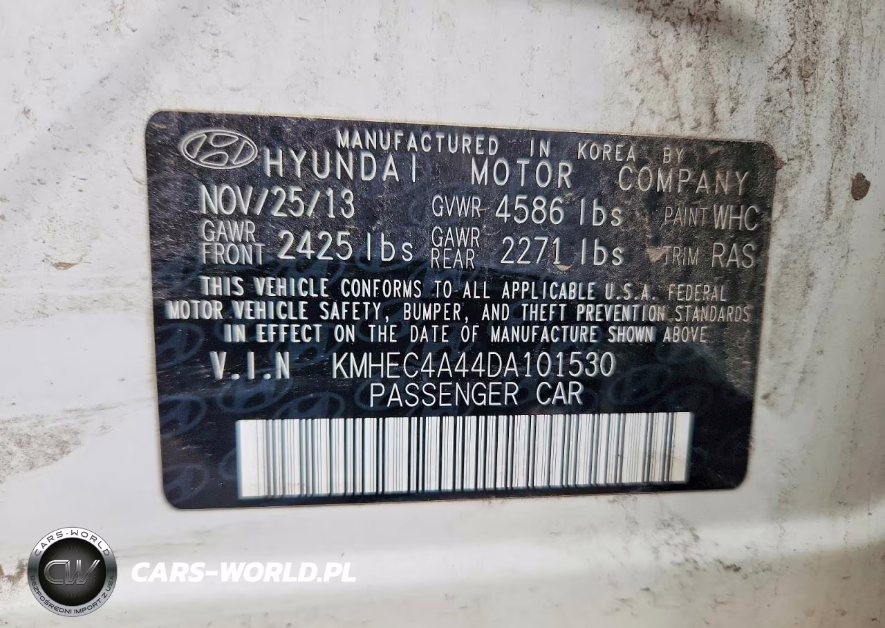 2013 Hyundai Sonata Hybrid VIN:KMHEC4A44DA101530 - 12