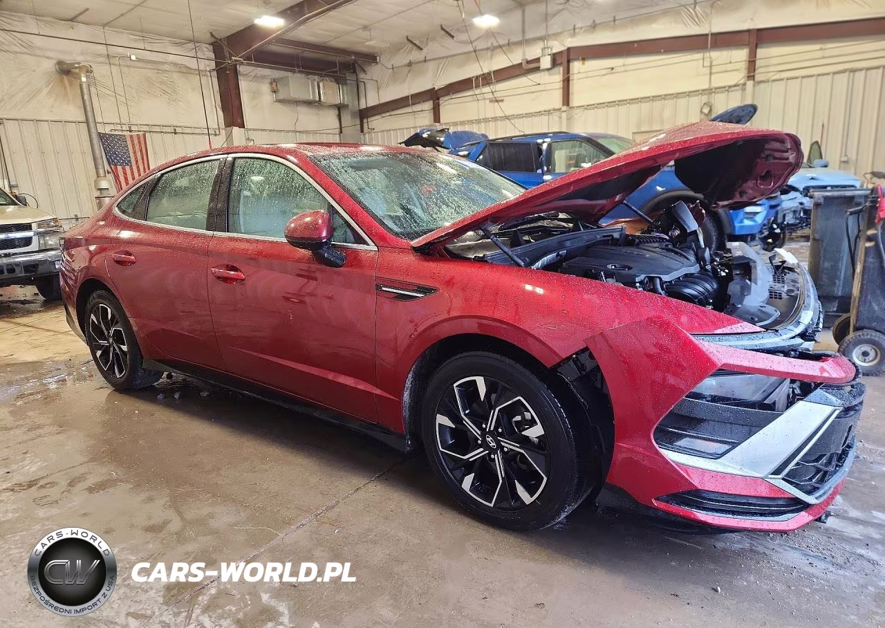 2025 Hyundai Sonata Sel VIN:KMHL64JA6SA469578 - 4