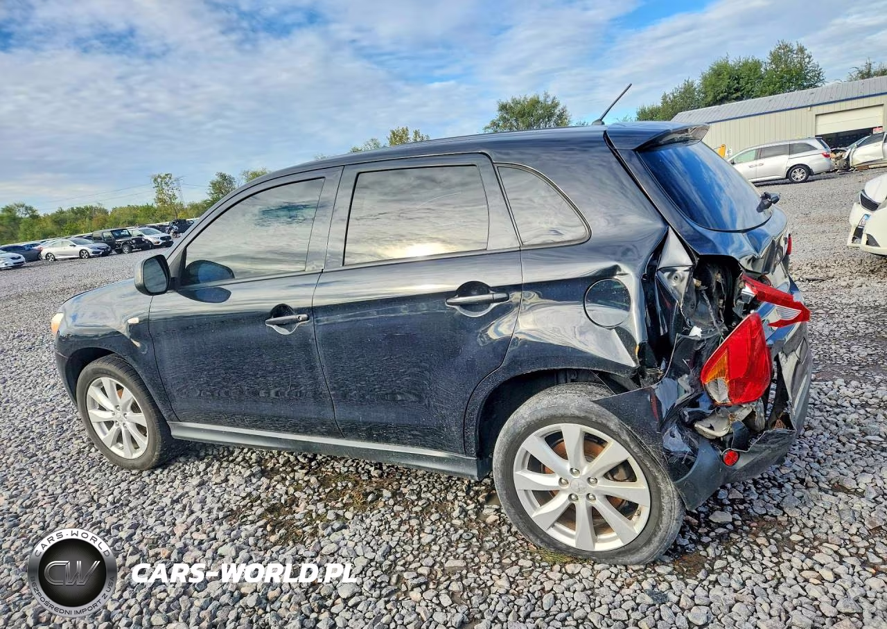 2014 Mitsubishi Outlander Sport Es VIN:4A4AP3AU7EE027346 - 2