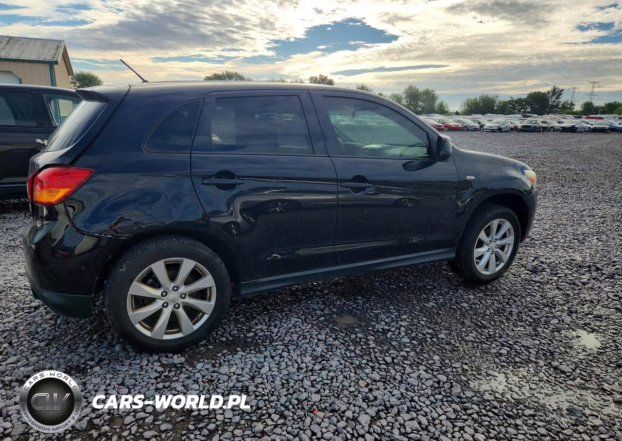 2014 Mitsubishi Outlander Sport Es VIN:4A4AP3AU7EE027346 - 3