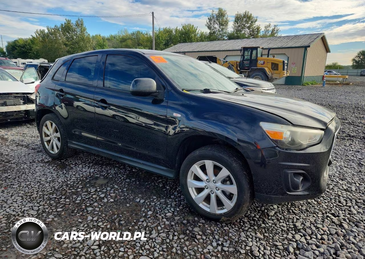 2014 Mitsubishi Outlander Sport Es VIN:4A4AP3AU7EE027346 - 4
