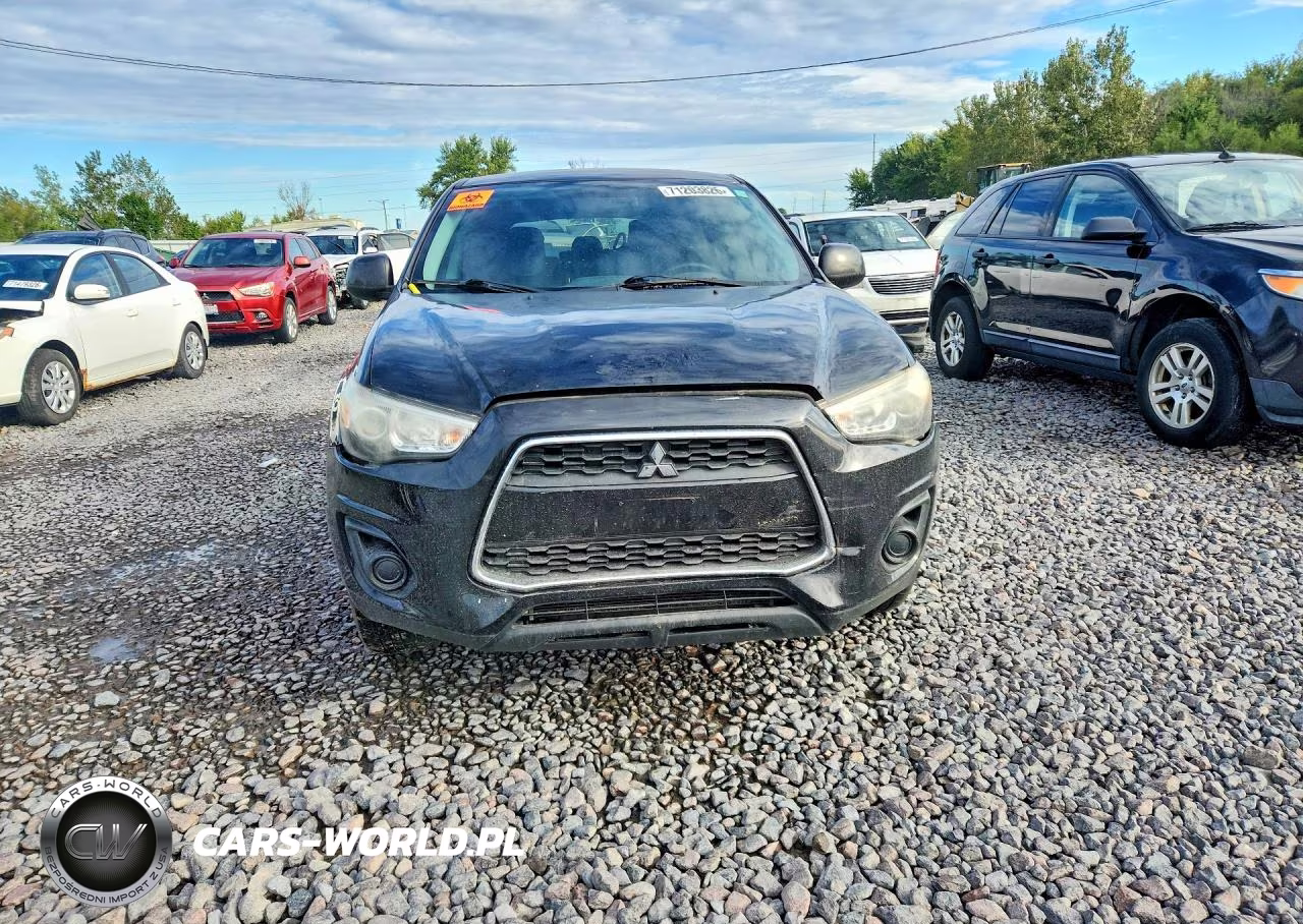2014 Mitsubishi Outlander Sport Es VIN:4A4AP3AU7EE027346 - 5