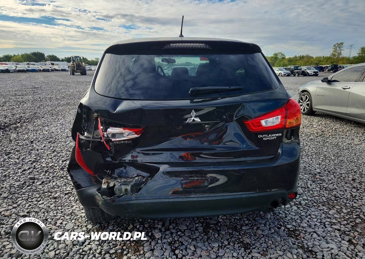 2014 Mitsubishi Outlander Sport Es VIN:4A4AP3AU7EE027346 - 6