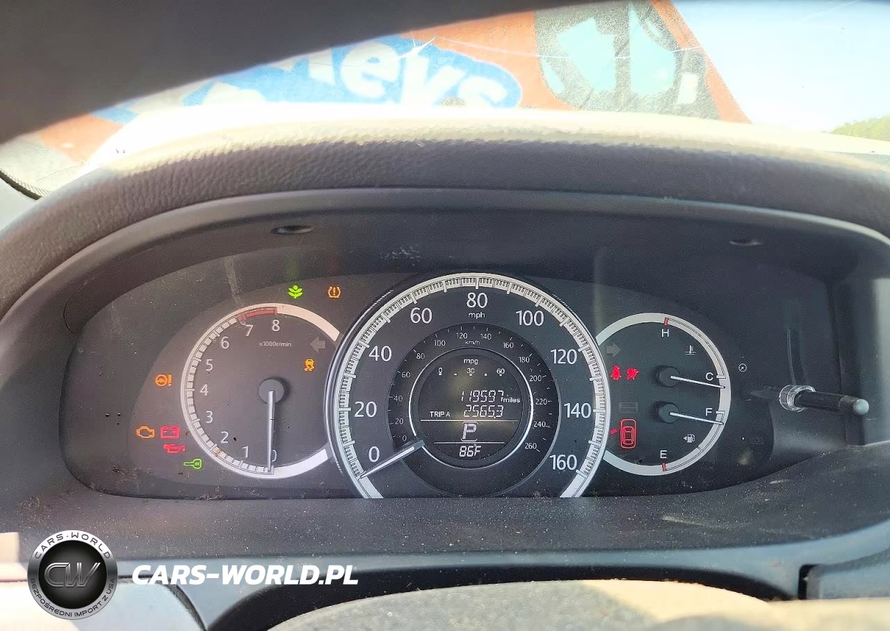 2014 Honda Accord Lx VIN:1HGCR2F33EA190265 - 9