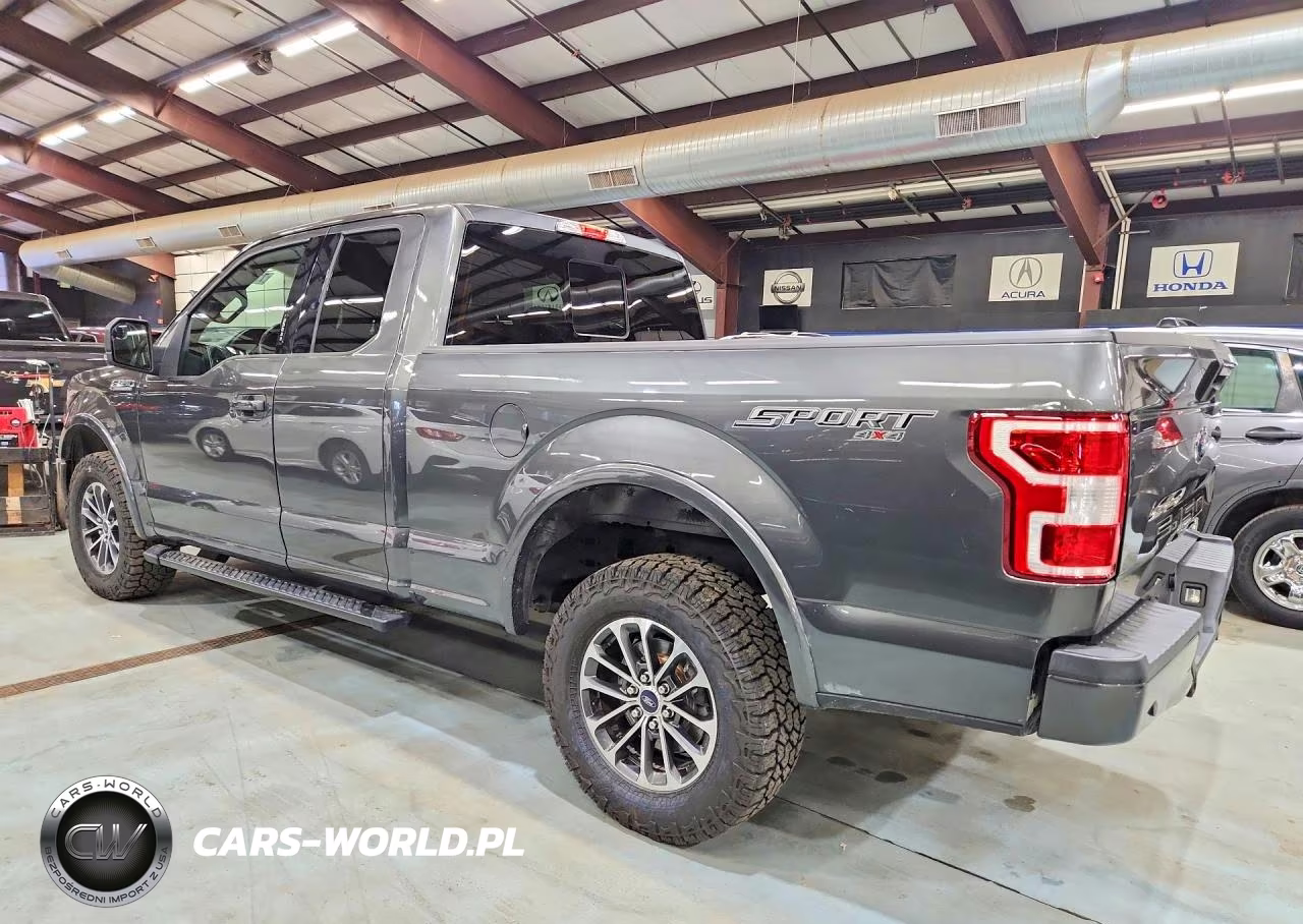 2018 Ford F150 Super Cab VIN:1FTFX1E51JFC21184 - 2