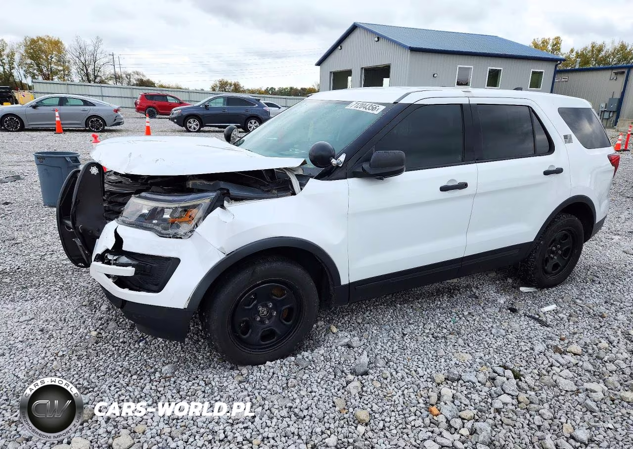 2018 Ford Explorer Police Interceptor VIN:1FM5K8ARXJGA46256 - 1