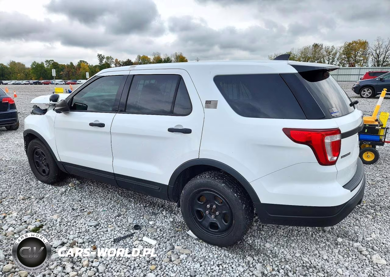 2018 Ford Explorer Police Interceptor VIN:1FM5K8ARXJGA46256 - 2